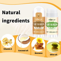 HCKLM mini lip balm coconut oil enriched for repair