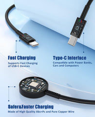 Hcoob safety protection guards against overcharge and overheating during charging.