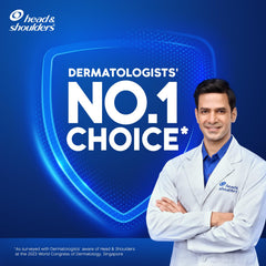 Head & Shoulders Anti Dandruff Cool Menthol Shampoo scalp refresh sensation during washing.