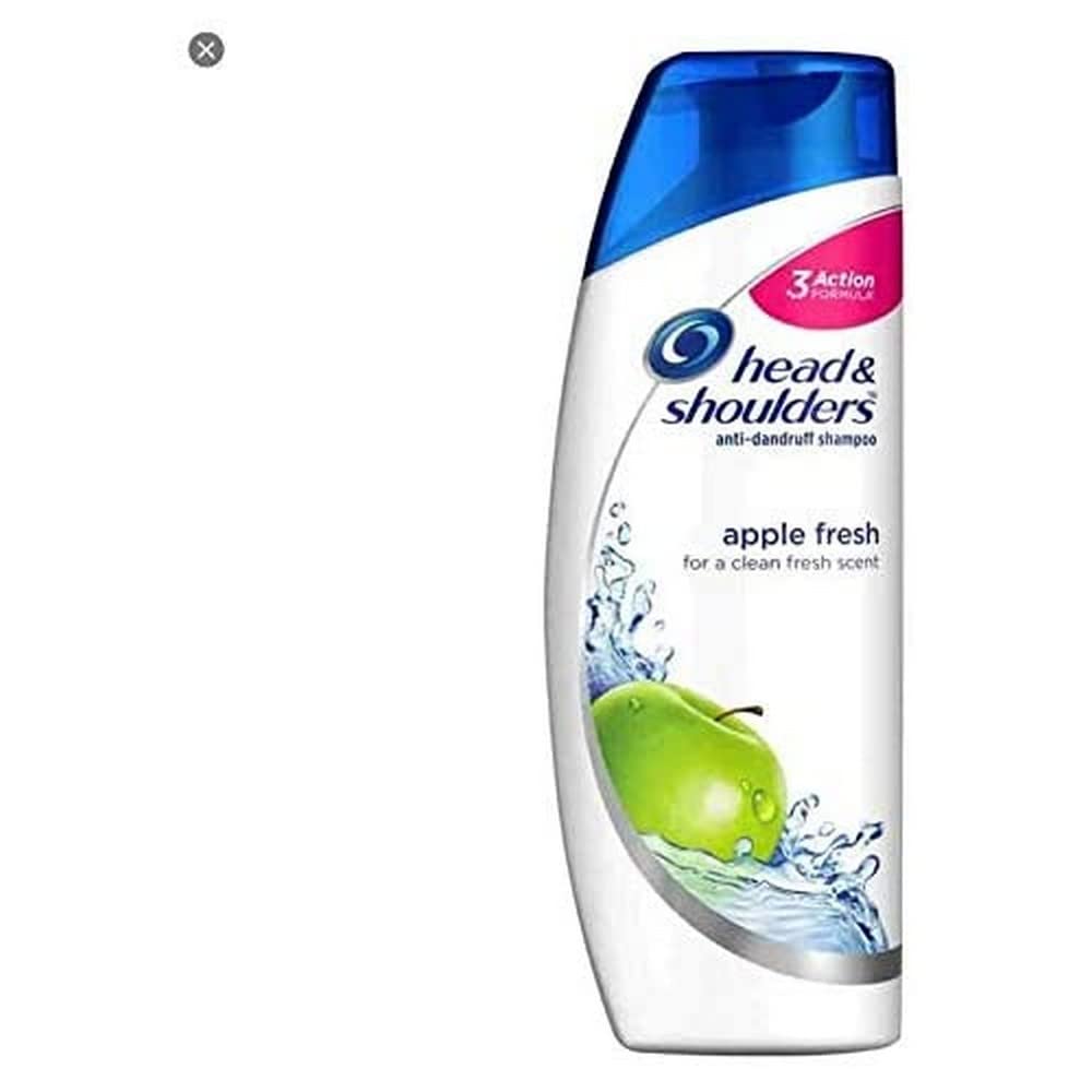 Head & Shoulders Apple Fresh bottle delivers dandruff control and lasting apple scent