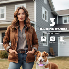 Heaflex remote control for dog training with multi-dog capability.