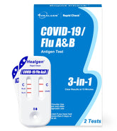 Healgen Rapid Check 3in1 box packaging for at-home health insights