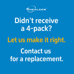 HEALGEN Rapid Check three-in-one display shows combined infection status.