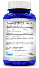 Healing Awakening Hesperidin Plus capsules positioned for convenient use