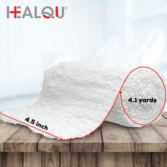 Healqu kerlix gauze is latex-free, reducing irritation risk during care.