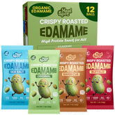 Healspot Organic Edamame Beans bag front—protein-packed on-the-go snack