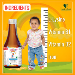 HealthBest Kidbest measuring spoon ready for daily servings