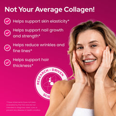 VERISOL beauty collagen blend enhances skin elasticity