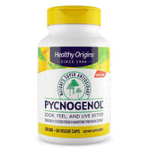 Healthy Origins Pycnogenol 100mg bottle front view for daily antioxidant support