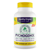 Healthy Origins Pycnogenol 100 mg bottle front view for daily antioxidant support