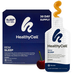 HealthyCell REM Sleep MicroGel Pack for a simple nightly routine.