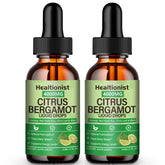 Healtionist citrus bergamot bottle shows a high-potency formula for heart wellness.