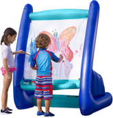 HearthSong inflatable giant easel for big, shared art adventures