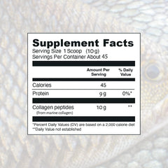 Marine Collagen Powder dissolving in water for a smooth, lump-free mix