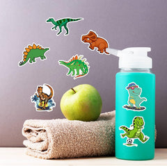 Hebraeos self-adhesive dino stickers decorate toys and school items