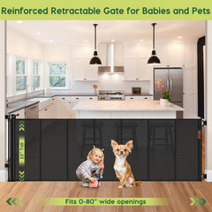 HEELALBABY mesh roll-up design keeps spaces clear when not in use.