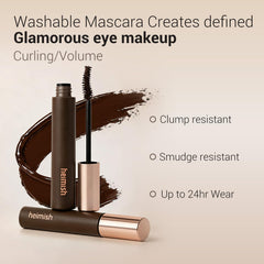 HEIMISH Dailism Smudge Stop Mascara ultra-fine brush coats lashes with precision