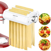 Heiolkako pasta roller shows silky pasta sheets ready for cooking