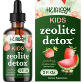 Heirloom Zeolite Detox for Kids bottle ready for a gentle daily wellness routine.