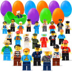 Hekaty Easter eggs 24-pcs pack shown for exciting egg hunts and play.
