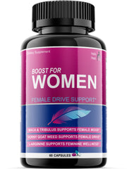 Helix Heal Libido Booster for Women bottle — supports mood and energy for daily vitality