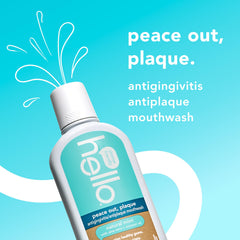 Hello Antiplaque toothpaste packaging front view for quick identification.