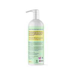 Hello Bello Sweet Pear lather applied during bath time for a soothing experience