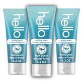 Hello Smiling Shark toothpaste in fruit punch flavor supports kid-friendly brushing.