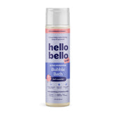 Hello Bello ultra-hydrating bubble bath bottle with lavender scent for gentle bedtime calm.