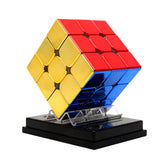 HELLOCUBE Cyclone Boys 3x3 with magnetic reflective mirror surface for stylish desk decor.