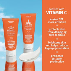 Clear formula on skin leaves no white residue after application.