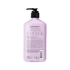 Hempz Vanilla Plum lotion pump close-up for easy application
