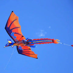 HENGDA KITE stereoscopic dragon closeup shows detailed craftsmanship.