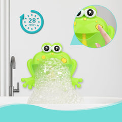 HengGL LED bath toy creates a light-enhanced bubble show