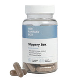 Her Fantasy Box Slippery Box bottle pours smoothly for easy dosing.