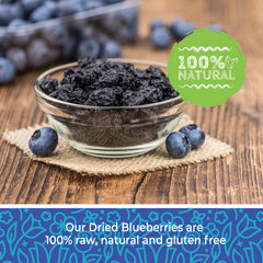 Herbaila blueberries poured over yogurt for a breakfast boost.