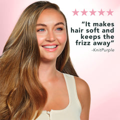 Herbal Essences conditioner close-up showing silky finish
