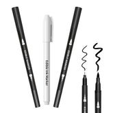 Herbeklab edible markers 3-pcs black-white set for bold decorating