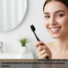 Herbs Botanica activated charcoal powder used in soap making for natural DIY skincare.