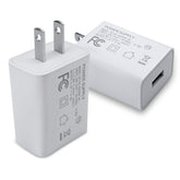 Herfair 5V 2A USB wall charger front view for flexible two-pack charging