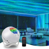HERHOTER Star Projector with aurora display for immersive wall lighting