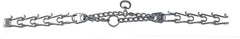 Sizing guide for neck measurement and snug collar wear.