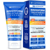 Hermon Antifungal Cream tube closeup for easy daily application.