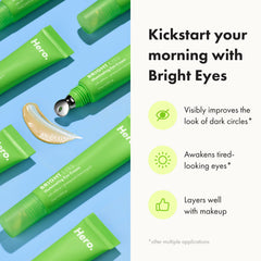 Bright Eyes combines niacinamide and caffeine to support a brighter-looking eye area.