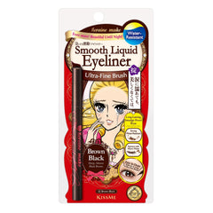 Heroine Make liquid eyeliner with precision tip for sharp lines.