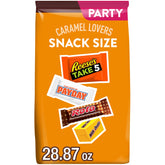 Hershey's Caramel Lovers assorted pack front view, ideal party centerpiece.