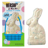Hershey's chocolate bunny polka dot packshot showing bulk Easter chocolate for sharing