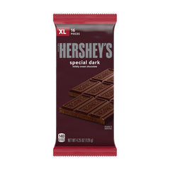 HERSHEY'S XL Special Dark bars featured for a cozy movie night snack