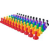 HESTYA 96-piece multicolor pawns pack for easy game replacements