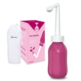 Hetaida peri bottle with angled spout for precise, gentle cleansing after birth